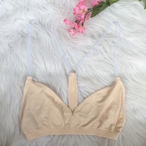 NWOT Free People | skinny strap racerback bra